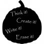 Chalkboard Pumpkin - Vinyl Wall Decal