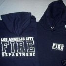 Navy LAFD Hooded Sweatshirt Sz: S- 3XL Navy LAFD Hooded Sweatshirt Sz: S- 3XL