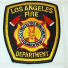 Official Black LAFD Uniform Patch