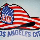 LAFD Red, White and Blue Helmet Decal