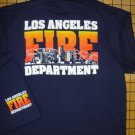 YOuth LAFD T-Shirt, City Skyline Navy Sz: S- L YOuth LAFD T-Shirt, City Skyline Navy Sz: S- L