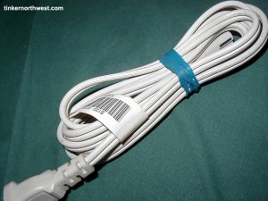 HP Deskjet AC Power Cord Two Prong 8120-8900
