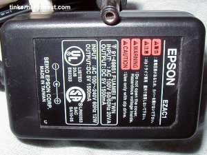 Epson EZAC1 AC Power Adapter 5VDC 1.5A