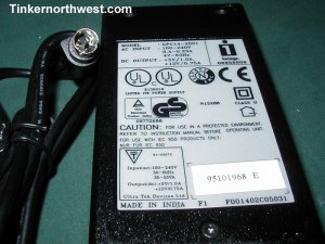 IOMEGA JAZ EXTERNAL Drive AC POWER Adapter GPC14-2001