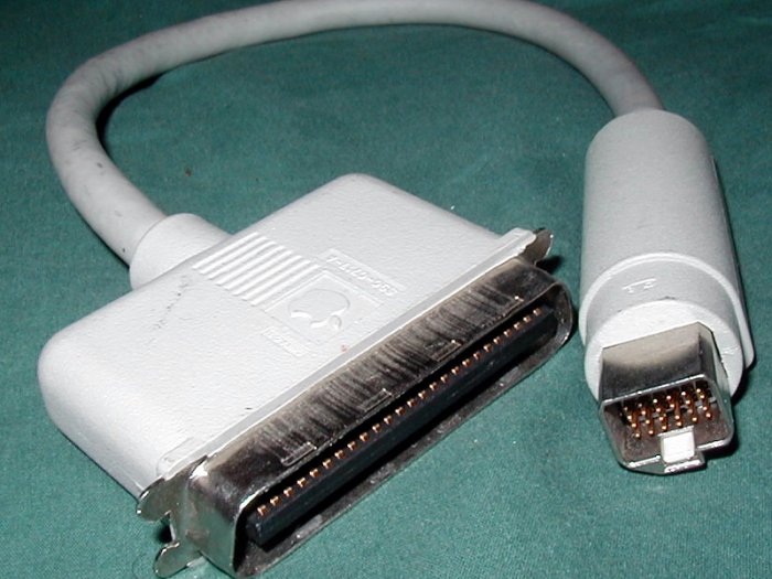 5900717A Apple Powerbook HDI30 SCSI Cable Centronics