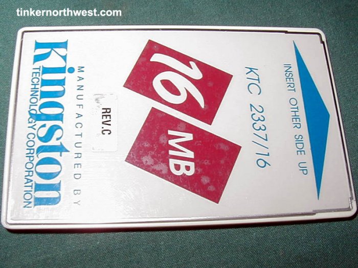Kingston KTC 2337/16 Compaq LTE 4/25 4/33 PC Card