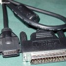 Adaptec DB-25 to 25 Pin PC Card Cable 494492-01 A
