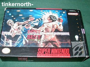 SNES SUPER NINTENDO VIDEO GAME Best of Best Karate BOX