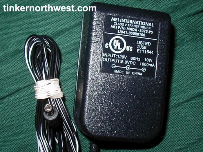 MEI MADA-3025-PS Palm 125 130 AC Adapter 180-0711