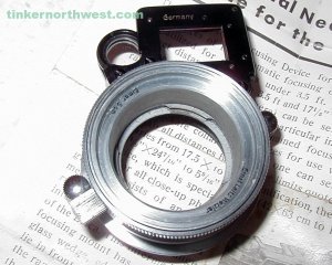 Leitz Nooky Close Up Adapter for Screw Mount Leica