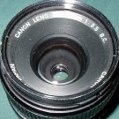 Canon FD 35mm 3.5 S.C. Wide Angle Lens