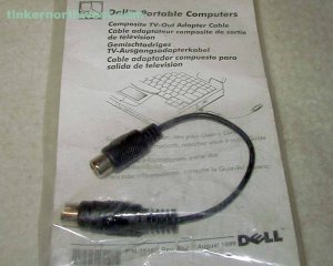 Dell 3848P Composite TV Out RCA Video