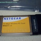 Netgear VG511 PCMCIA 54Mbps Network Wireless Card
