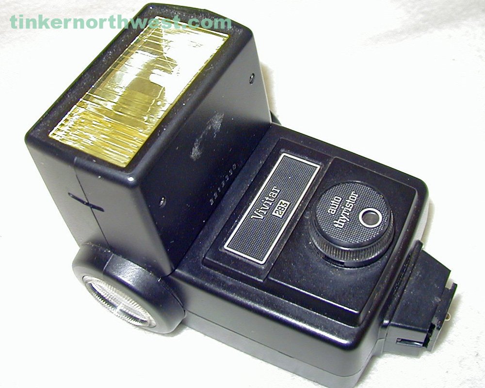 Vivitar 283 Camera Flash Bounce