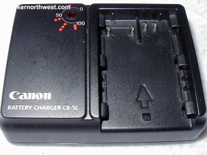 Canon CB-5L Battery Charger for BP511, BP512, BP514, BP535 Batteries