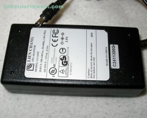 Lien Chang LCA01F AC Power Adapter 12V 5.0A for LCD Display