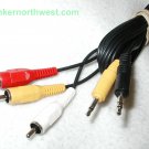 A/V Mini Jack to RCA Cable
