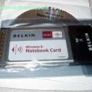 Belkin Wireless G Notebook Card  F5D7010