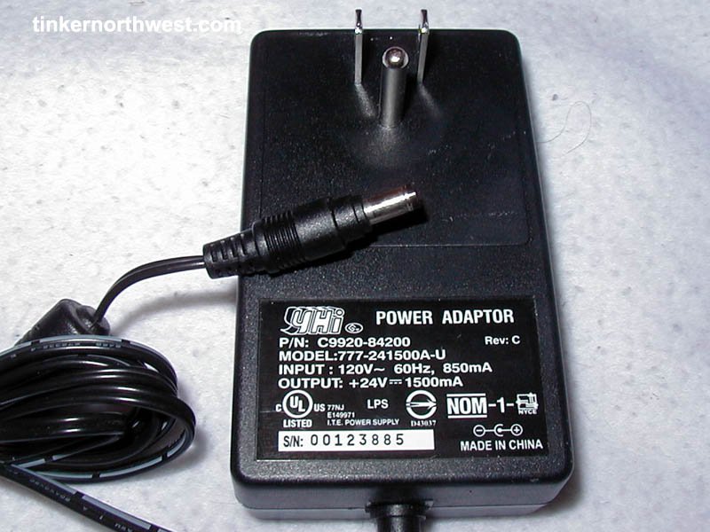 HP Scanjet AC Power Adapter C9920-84200 777-241500A-U