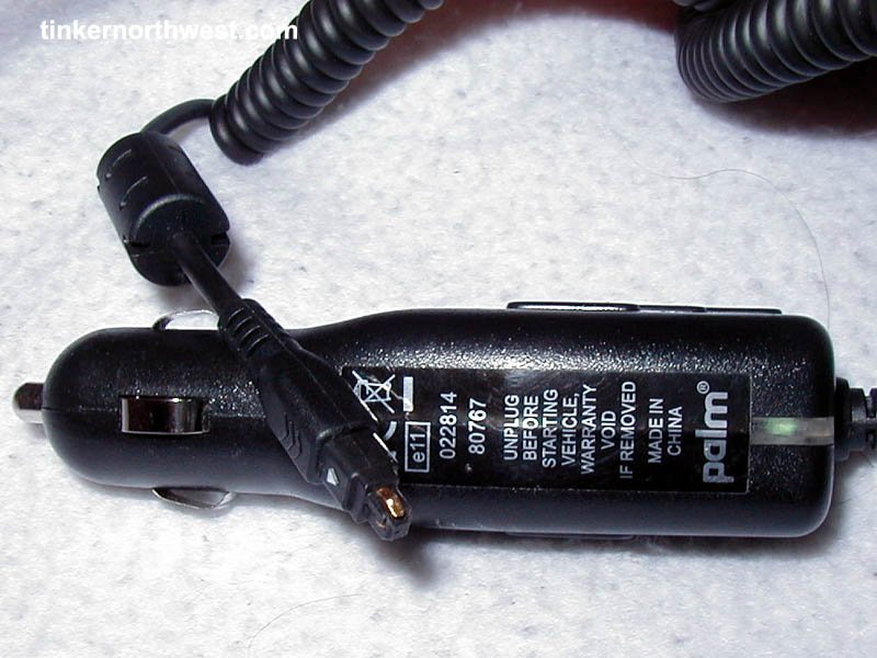 Palm Treo 700wx Car Charger OEM 3173WWZ (80767)