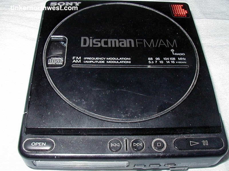 dell adapter power CD T4 Discman Portable Vintage D Player Sony Portable