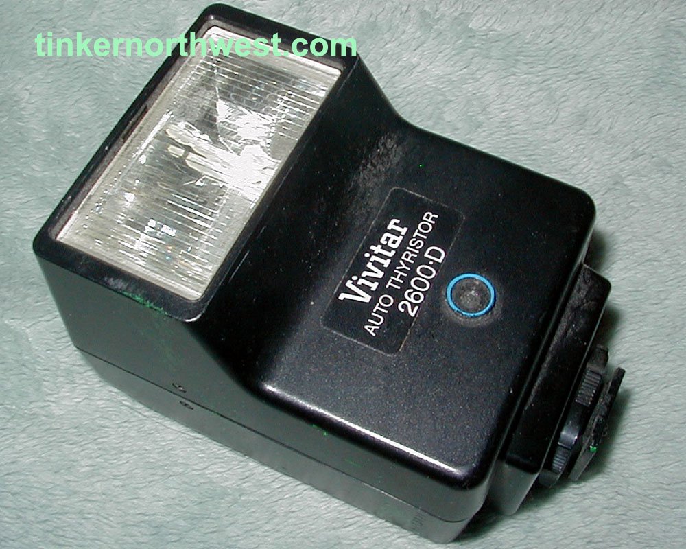 Vivitar 2600-D Auto TTL Flash M/P/O