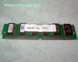 16MB SRAM Memory Stick 72pin