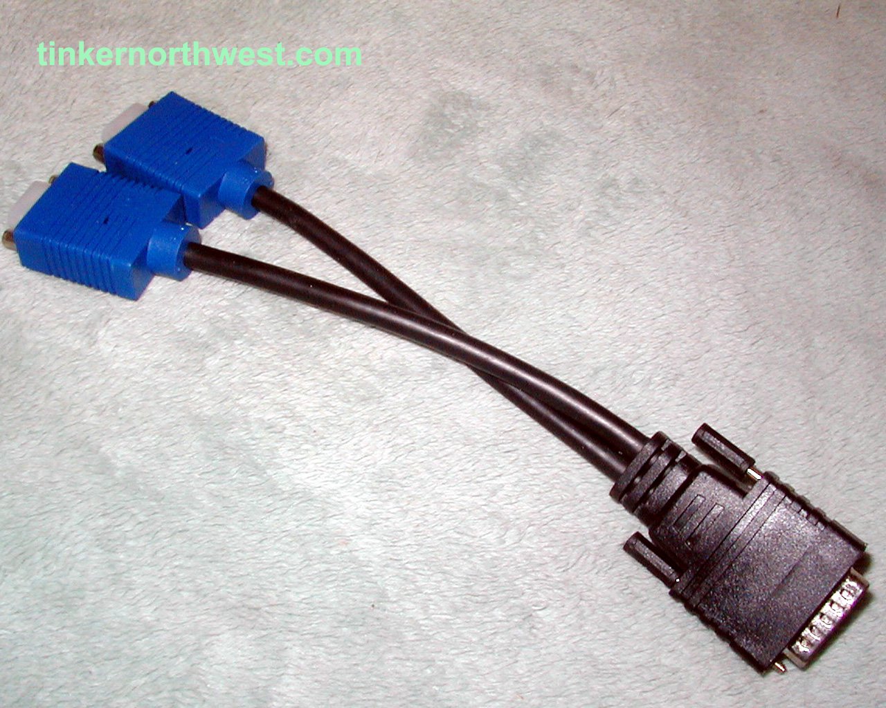 Dell Molex DMS59 pin Dual VGA YSplitter Cable