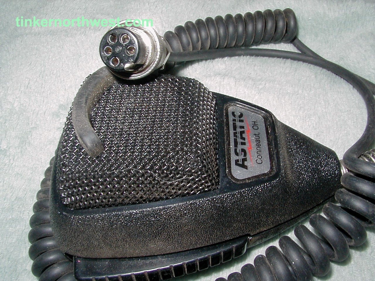 Astatic 636L Noise Canceling Mic CB Radio 4 pin Cobra