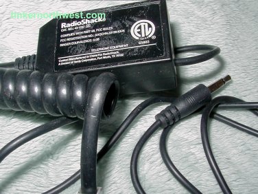 Radio Shack 43-1237 Telephone Recording Interface