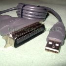 Belkin USB to Parallel Adapter F5U002 PC Printer Cable
