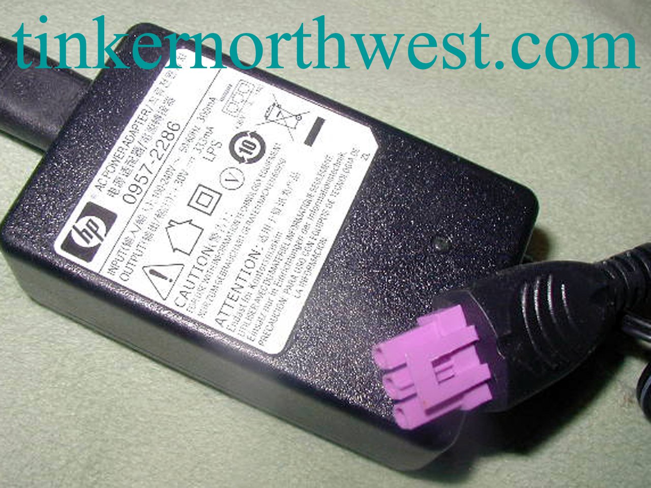 HP 0957-2286 AC Power Adapter 30V 333mA Supply