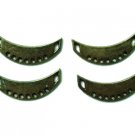 Bronze Cresents (per 4 pieces)