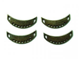 Bronze Cresents (per 4 pieces)