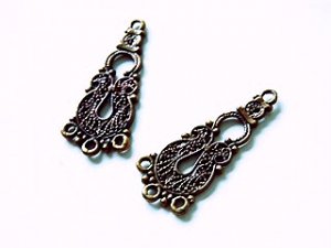 Bronze filigrees (per pair)