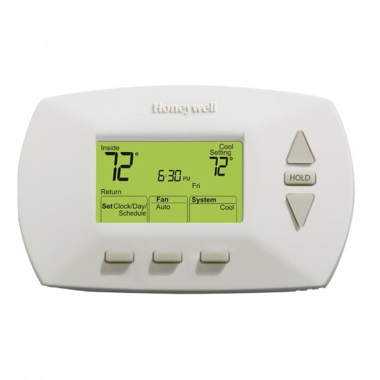 HONEYWELL 5 - 2 DAY DELUXE PROGRAMMABLE THERMOSTAT 