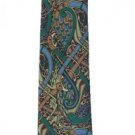 Blue Green Celtic Pattern Tie
