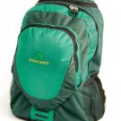 Irish Backpack with Shamrock on Back with Double Zipper