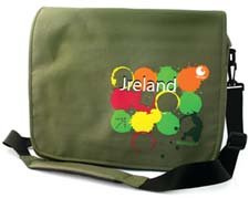 Splash Design Messenger Bag