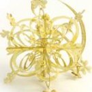 Gold Claddagh Design Snowflake Decoration
