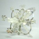 Silver Map Design Snowflake Decoration
