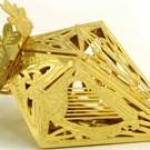 Gold Diamond Ornament