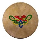 18 Inch Bodhran with Beater and Tutor Book