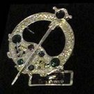 Tara Brooch Large with 7 Small Stones