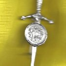 Kilt Pin Sword with Shield