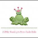 Frog Prince Princess Custom Thank You Note Cards