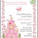 Enchanted Castle Custom Birthday Party Invitations
