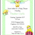 Cute as a Bug Custom Baby Shower Invitations