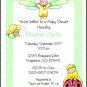 Cute as a Bug Custom Baby Shower Invitations