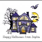 Haunted House Custom Thank You Note Cards
